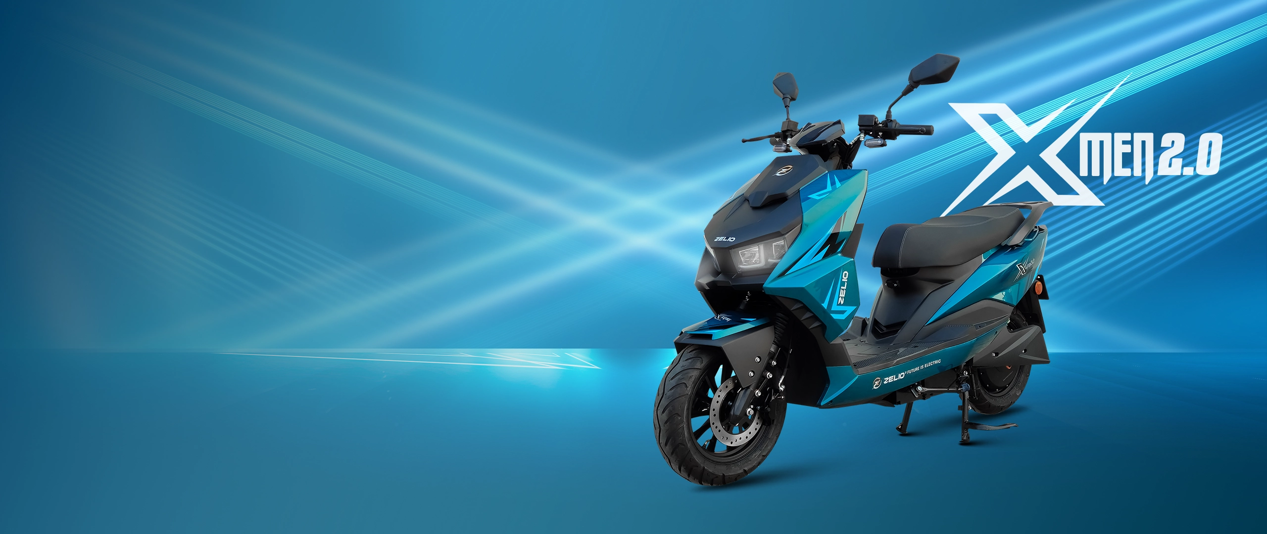 Zelio X-Men 2.0 Electric Scooter Price in India | Specs & Range