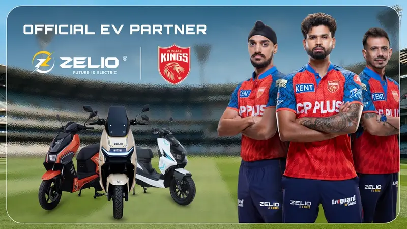 Zelio E-Mobility is the Official EV Partner of Punjab Kings for IPL 2026