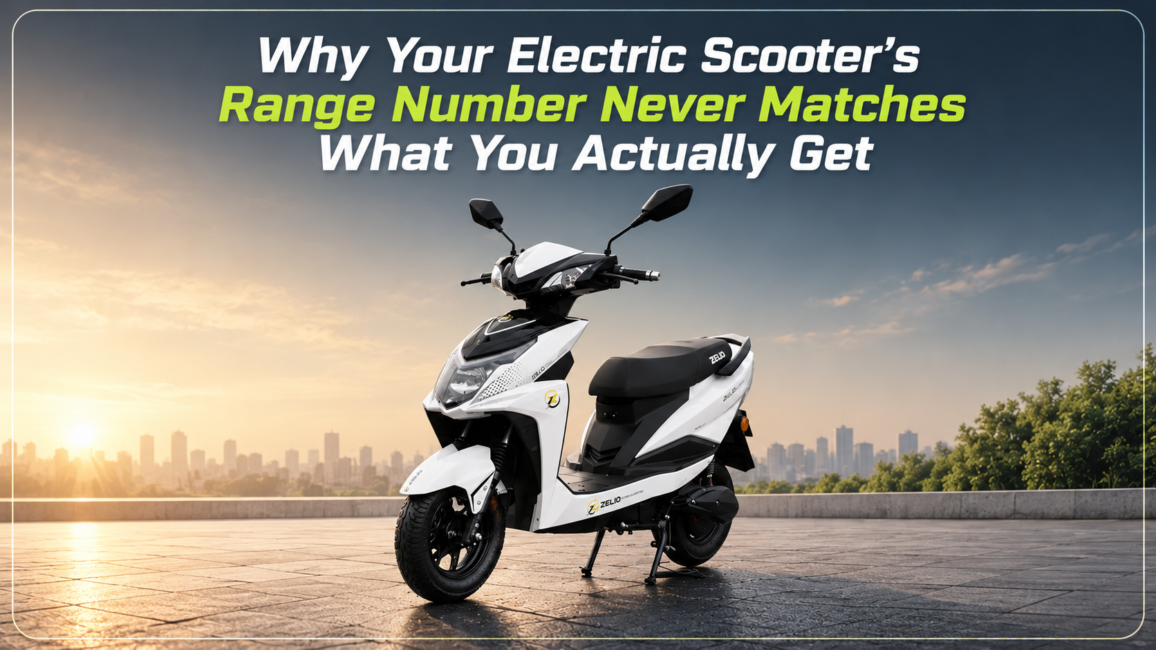 Why Your Electric Scooter's Range Number Never Matches What You Actually Get