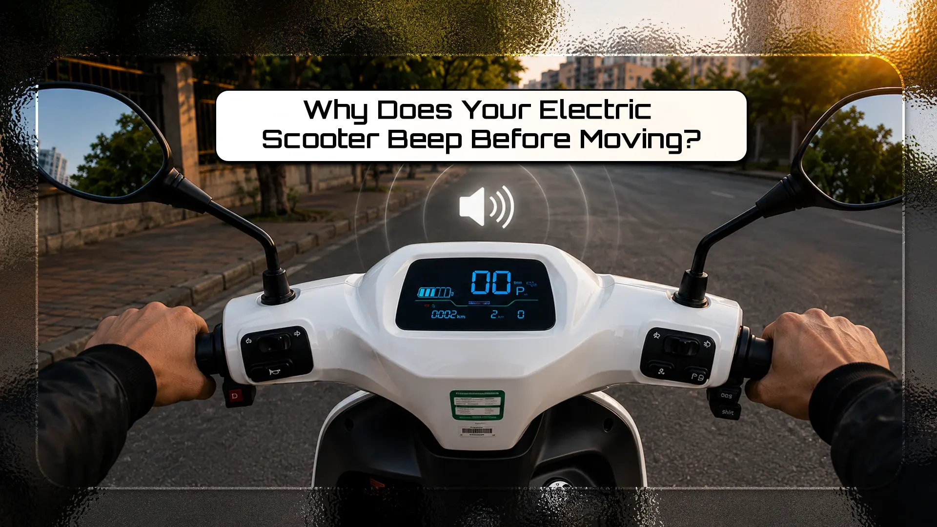 Why Your Electric Scooter Beeps Before It Even Starts Moving