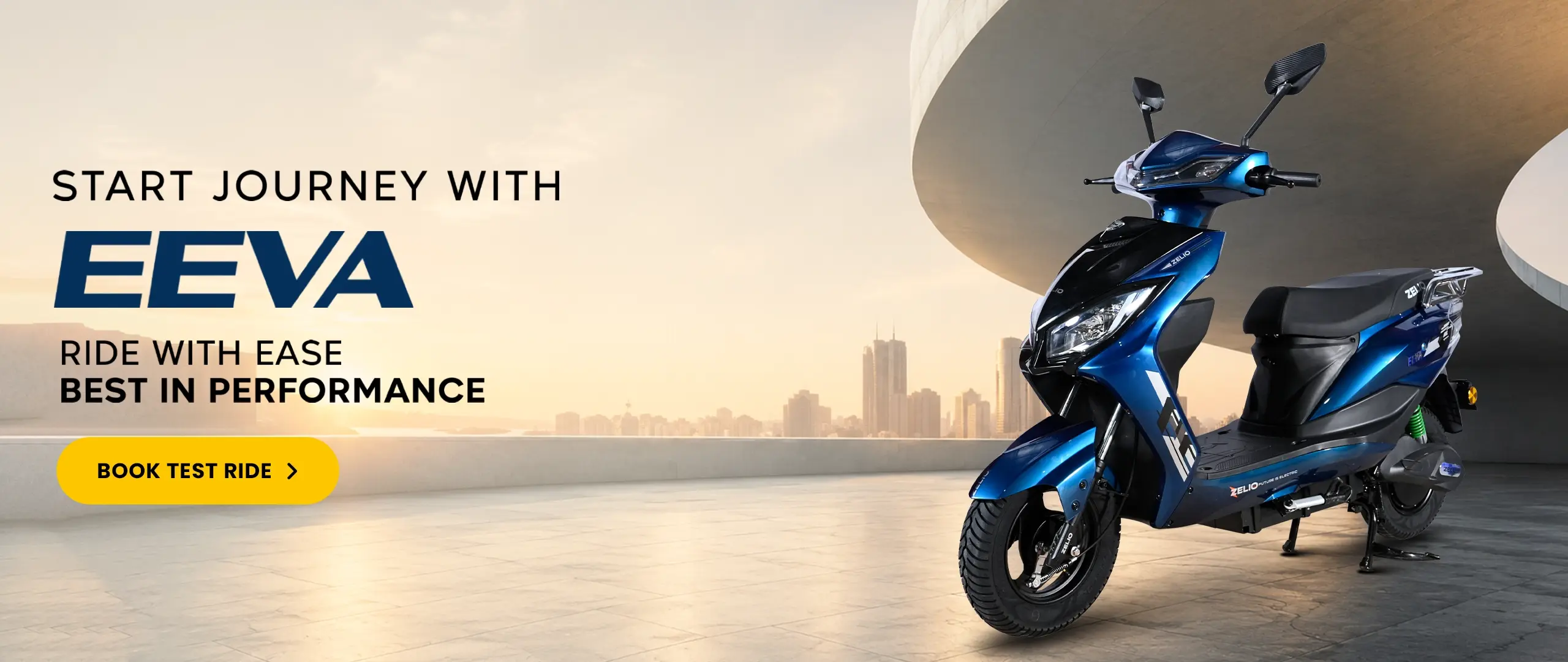 Zelio EEVA Scooty Price - Available in Lithium and Lead Batteries